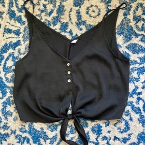 Free People crop tie tank